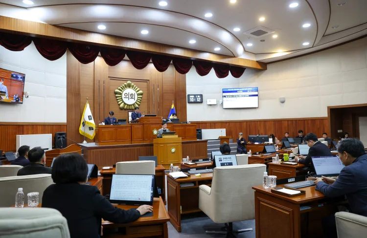 나주시의회, 제277회 임시회 개회… 