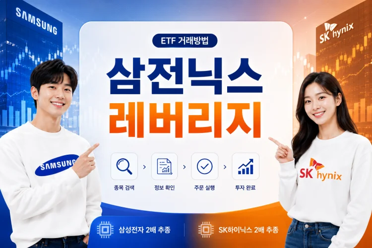 삼전닉스 레버리지 ETF 거래방법