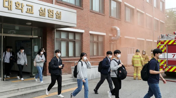 충북대 가스 누출 사고