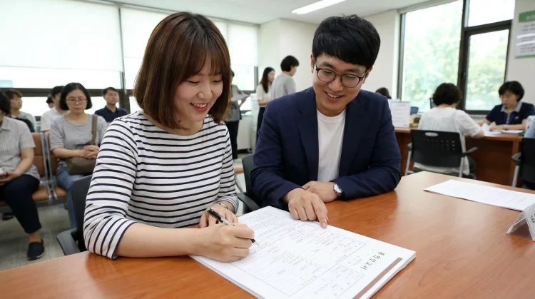 혼인신고서 작성방법과 준비물 미리 확인하고 준비하세요