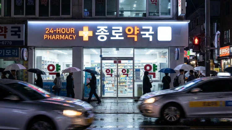 야간 약국 찾는 법 휴일지킴이약국 가장 빠르게 확인하는 방법